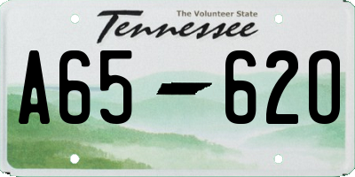 TN license plate A6562O