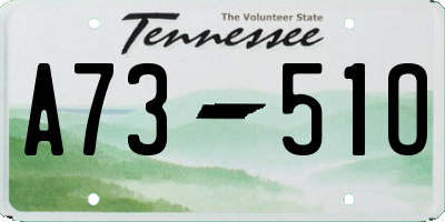 TN license plate A7351O