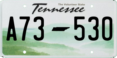 TN license plate A7353O