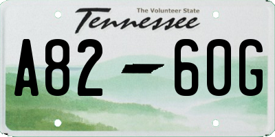 TN license plate A8260G