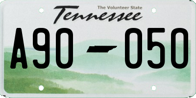 TN license plate A9005O