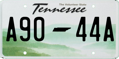 TN license plate A9044A