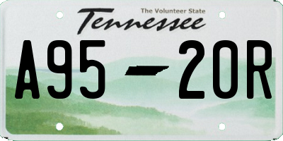 TN license plate A9520R