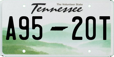 TN license plate A9520T
