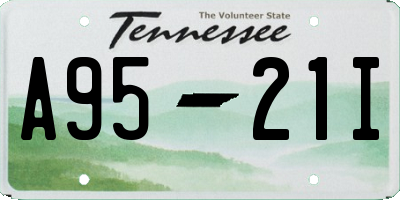 TN license plate A9521I