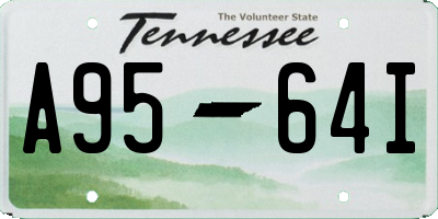 TN license plate A9564I