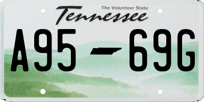 TN license plate A9569G