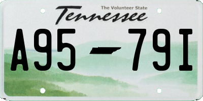 TN license plate A9579I