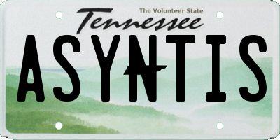 TN license plate ASYNTIS