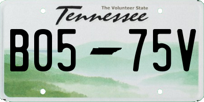 TN license plate B0575V