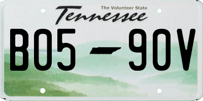 TN license plate B0590V