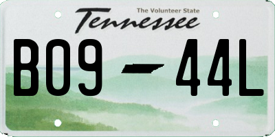 TN license plate B0944L