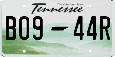 TN license plate B0944R