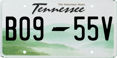 TN license plate B0955V