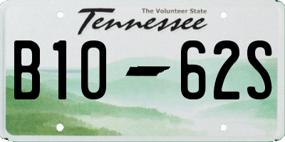 TN license plate B1062S