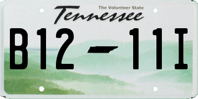 TN license plate B1211I