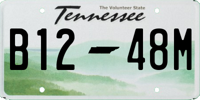 TN license plate B1248M
