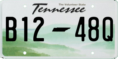 TN license plate B1248Q