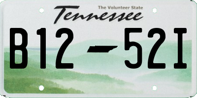 TN license plate B1252I