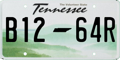 TN license plate B1264R