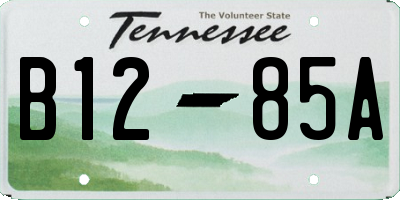 TN license plate B1285A
