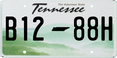 TN license plate B1288H