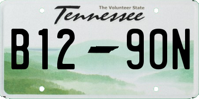 TN license plate B1290N