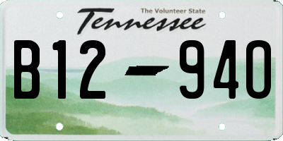TN license plate B1294O
