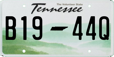 TN license plate B1944Q