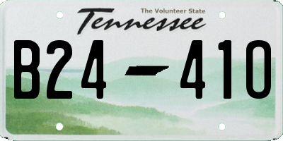 TN license plate B2441O