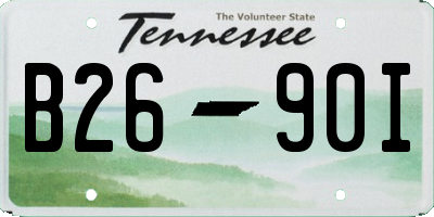 TN license plate B2690I