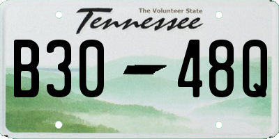 TN license plate B3048Q