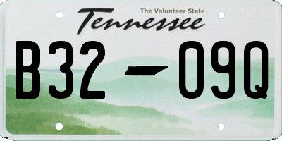 TN license plate B3209Q