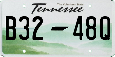 TN license plate B3248Q