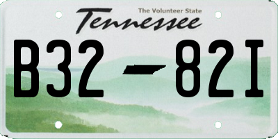 TN license plate B3282I