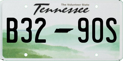 TN license plate B3290S