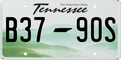 TN license plate B3790S