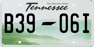 TN license plate B3906I