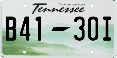 TN license plate B4130I