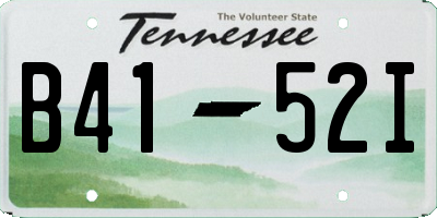 TN license plate B4152I
