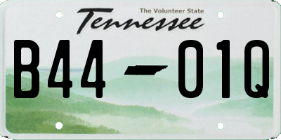 TN license plate B4401Q