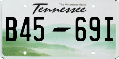 TN license plate B4569I