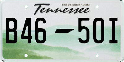 TN license plate B4650I