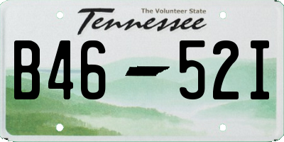 TN license plate B4652I