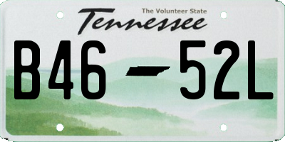 TN license plate B4652L