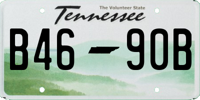 TN license plate B4690B