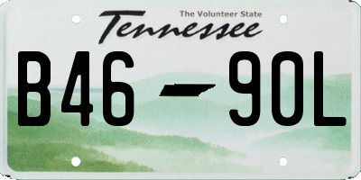TN license plate B4690L