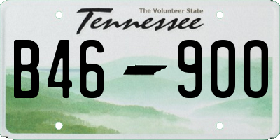 TN license plate B4690O
