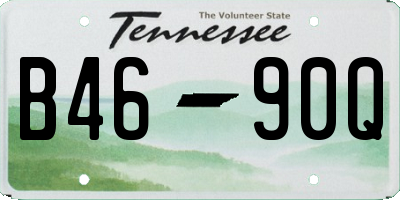 TN license plate B4690Q