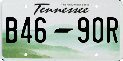 TN license plate B4690R